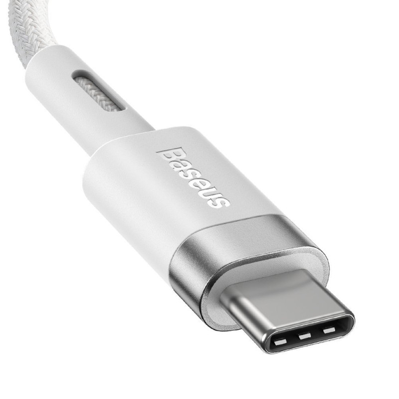 Kampinis magnetinis maitinimo laidas skirtas MacBook Power L formos USB-C 60W 2m baltas