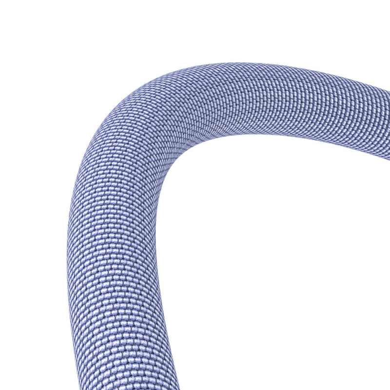 Kabelio laidas greitam įkrovimui ir duomenų perdavimui USB iPhone Lightning 2.4A 1.2m violetinė