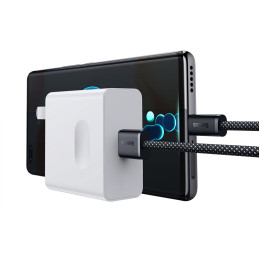Dynamic Series USB kabelis USB-C 100W 1m pilkas