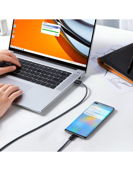 Dynamic Series USB kabelis USB-C 100W 1m pilkas Dynamic Series USB kabelis USB-C 100W 1m pilkas