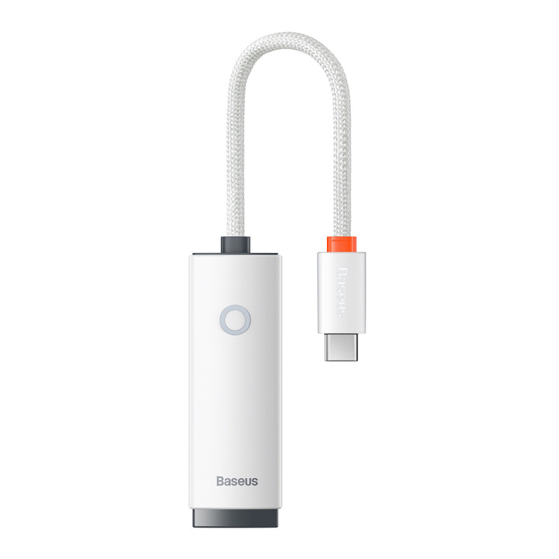 Išorinė tinklo plokštė USB-C RJ-45 100Mbps balta