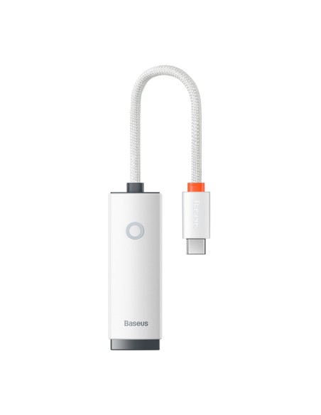Išorinė tinklo plokštė USB-C RJ-45 100Mbps balta Išorinė tinklo plokštė USB-C RJ-45 100Mbps balta