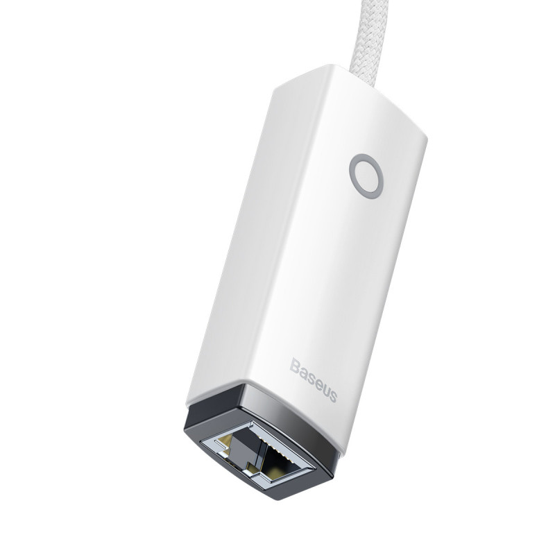 Išorinė tinklo plokštė USB-C RJ-45 100Mbps balta