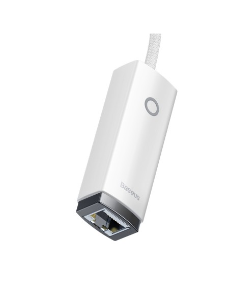 Išorinė tinklo plokštė USB-C RJ-45 100Mbps balta Išorinė tinklo plokštė USB-C RJ-45 100Mbps balta
