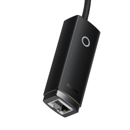 Išorinė tinklo plokštė USB-A RJ-45 1Gbps 1000Mbps juoda