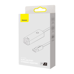 Išorinė tinklo plokštė USB-A RJ-45 1Gbps 1000Mbps juoda