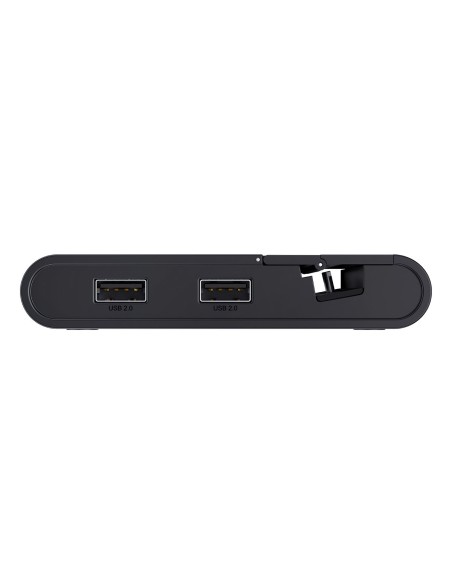 Telefono prijungimo stotelės stovas USB-C HUB juodas Telefono prijungimo stotelės stovas USB-C HUB juodas