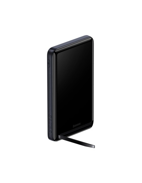 Maitinimo bankas su belaidžiu įkrovimu MagSafe 10000mAh 20W tamsiai mėlyna + USB-C laidas 0,5m