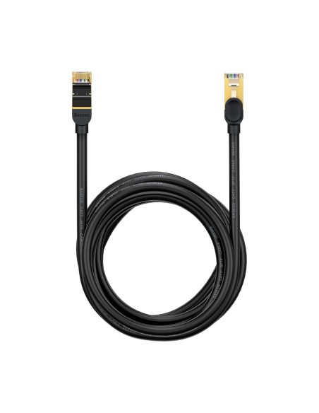 Speed Seven RJ45 tinklo kabelis Cat 7 10Gbps 10m juodas Speed Seven RJ45 tinklo kabelis Cat 7 10Gbps 10m juodas