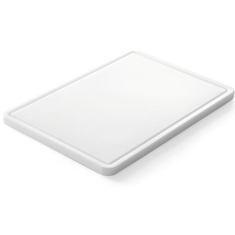 HDPE pjovimo ir pjaustymo lenta su grioveliu 35,5x25 cm - Hendi 826362