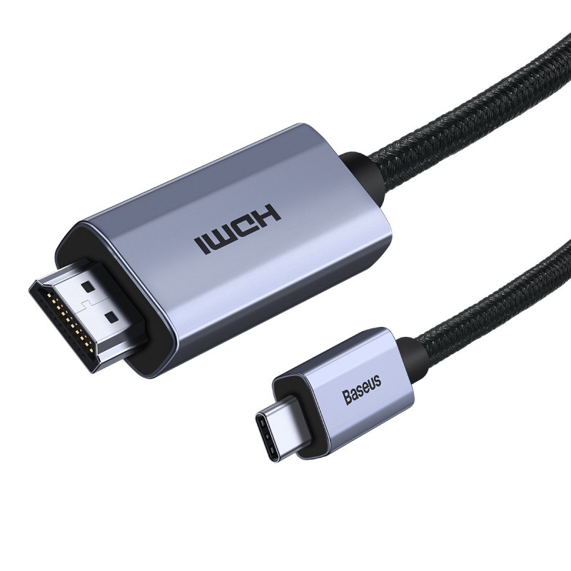 Didelės raiškos serijos adapterio laidas USB-C HDMI 2.0 4K 60Hz 1 m juodas Didelės raiškos serijos adapterio laidas USB-C HDMI 2.0 4K 60Hz 1 m juodas