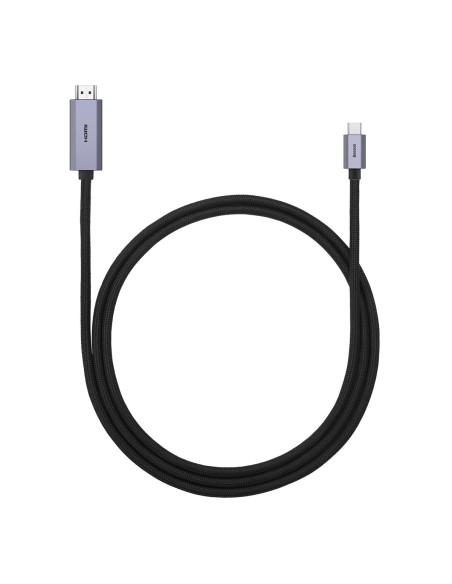 Didelės raiškos serijos adapterio laidas USB-C HDMI 2.0 4K 60Hz 1 m juodas Didelės raiškos serijos adapterio laidas USB-C HDMI 2.0 4K 60Hz 1 m juodas