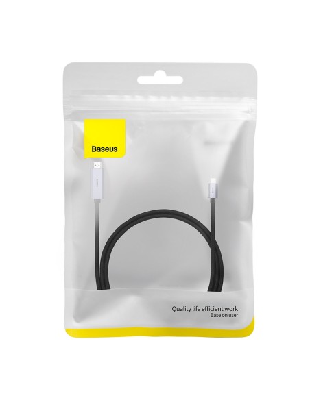 Didelės raiškos serijos adapterio laidas USB-C HDMI 2.0 4K 60Hz 1 m juodas Didelės raiškos serijos adapterio laidas USB-C HDMI 2.0 4K 60Hz 1 m juodas