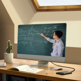 Didelės raiškos serijos adapterio laidas USB-C HDMI 2.0 4K 60Hz 1 m juodas
