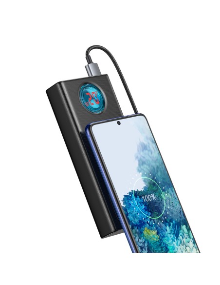 Amblight maitinimo blokas 65W 30000mAh Overseas Edition juodas