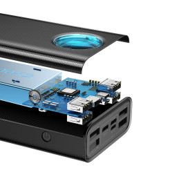 Amblight maitinimo blokas 65W 30000mAh Overseas Edition juodas