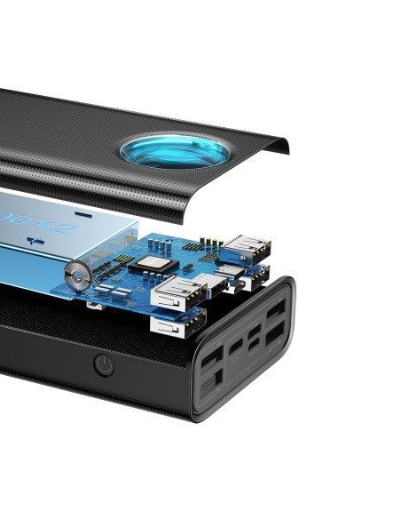 Amblight maitinimo blokas 65W 30000mAh Overseas Edition juodas