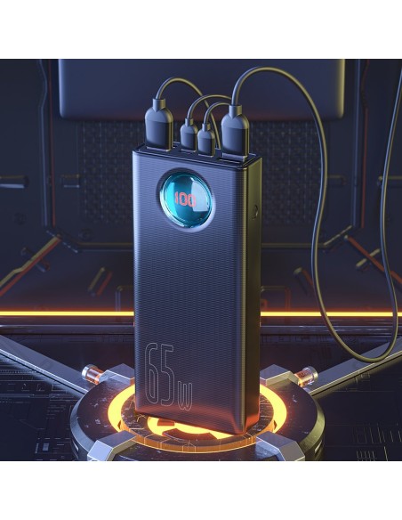 Amblight maitinimo blokas 65W 30000mAh Overseas Edition juodas