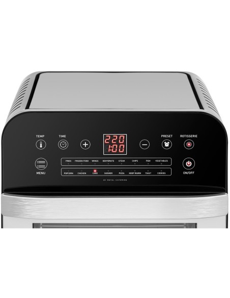 Orkaitės daugiafunkcinė viryklė su iešmais 13 programų 1,6kW 12L