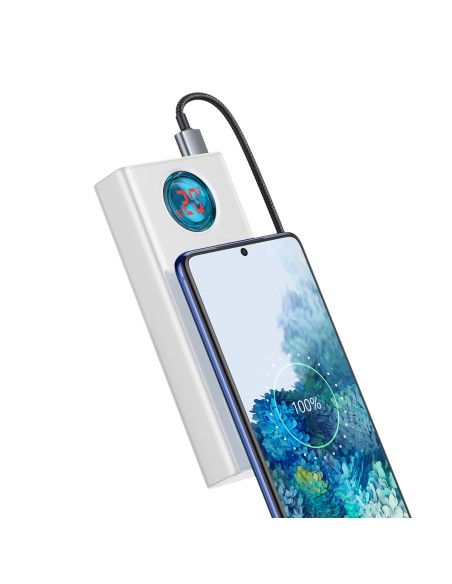Amblight maitinimo blokas 65W 30000mAh Overseas Edition baltas Amblight maitinimo blokas 65W 30000mAh Overseas Edition baltas