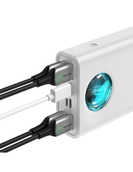 Amblight maitinimo blokas 65W 30000mAh Overseas Edition baltas Amblight maitinimo blokas 65W 30000mAh Overseas Edition baltas