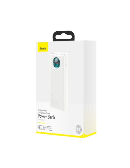 Amblight maitinimo blokas 65W 30000mAh Overseas Edition baltas Amblight maitinimo blokas 65W 30000mAh Overseas Edition baltas