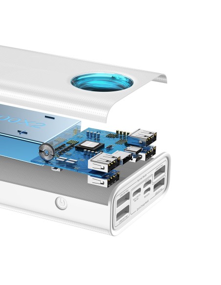 Amblight maitinimo blokas 65W 30000mAh Overseas Edition baltas Amblight maitinimo blokas 65W 30000mAh Overseas Edition baltas