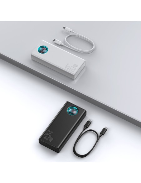 Amblight maitinimo blokas 65W 30000mAh Overseas Edition baltas Amblight maitinimo blokas 65W 30000mAh Overseas Edition baltas