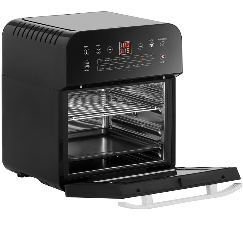 Orkaitės daugiafunkcinė viryklė su iešmais 13 programų 1,6kW 12L