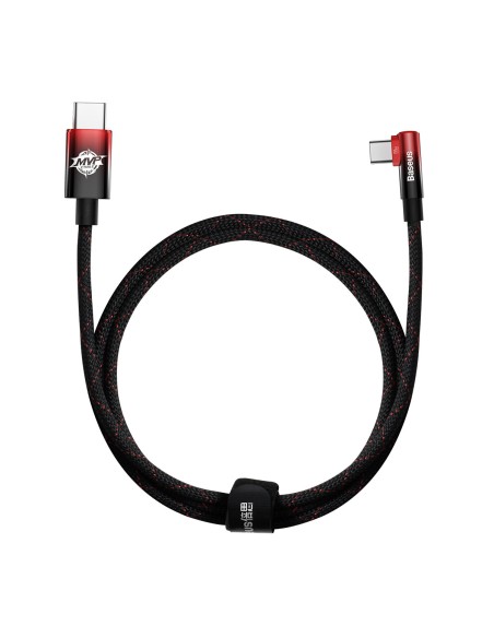 MVP alkūninis kabelis Maitinimo laidas su šoniniu USB-C kištuku 1 m raudonas MVP alkūninis kabelis Maitinimo laidas su šoniniu USB-C kištuku 1 m raudonas