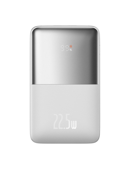 Powerbank Bipow Pro 20000mAh 22,5W su USB-C laidu 0,3m baltas