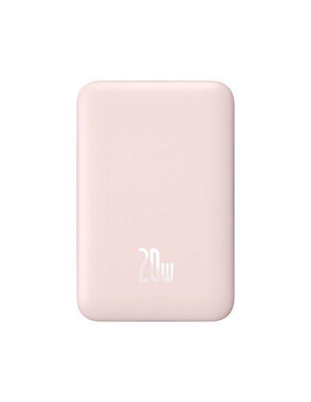Mini maitinimo blokas su greito įkrovimo 10 000 mAh 20 W USB-C laidu, 0,5 m baltas