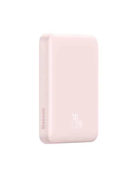 Mini maitinimo blokas su greito įkrovimo 10 000 mAh 20 W USB-C laidu, 0,5 m baltas