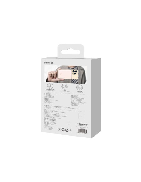 Mini maitinimo blokas su greito įkrovimo 10 000 mAh 20 W USB-C laidu, 0,5 m baltas