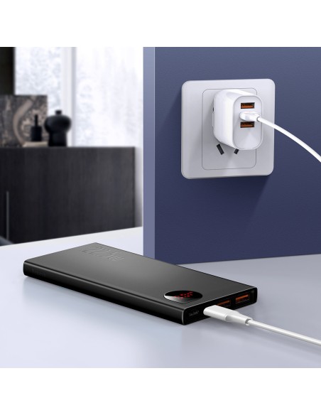 Adaman Metal Powerbank su greitu įkrovimu 10000mAh 22.5W Adaman Metal Powerbank su greitu įkrovimu 10000mAh 22.5W