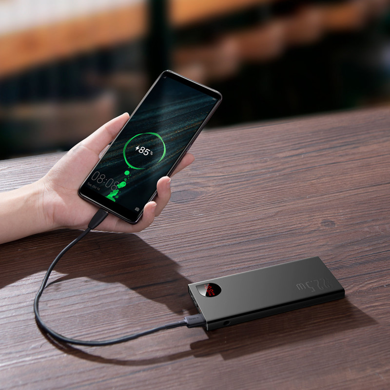 Adaman Metal Powerbank su greitu įkrovimu 10000mAh 22.5W