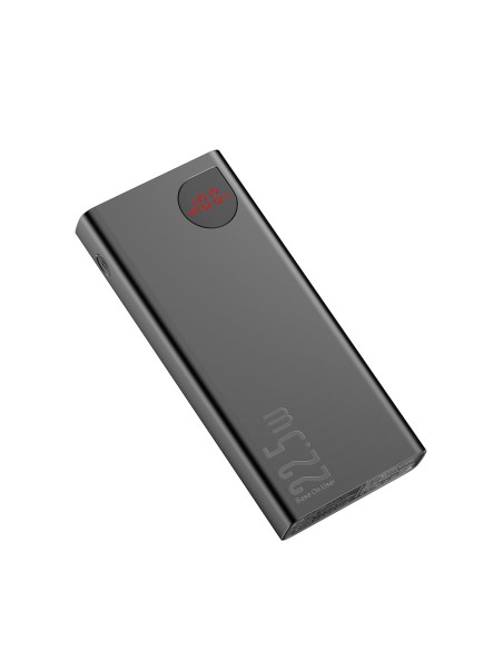 Adaman greito įkrovimo maitinimo blokas 20000mAh 22,5W USB-C laidas 0,3m juodas Adaman greito įkrovimo maitinimo blokas 20000mAh 22,5W USB-C laidas 0,3m juodas