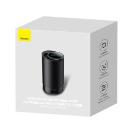 Automobilinis oro gaiviklis + kvepalai baltoji arbata ir persikas USB-C laidas 1m