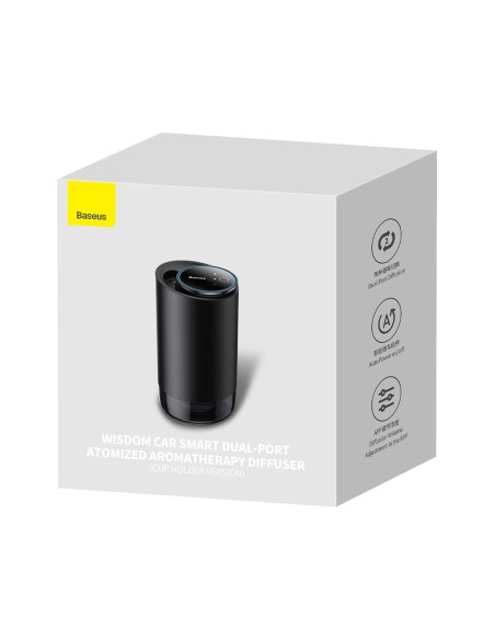 Automobilinis oro gaiviklis + kvepalai baltoji arbata ir persikas USB-C laidas 1m Automobilinis oro gaiviklis + kvepalai baltoji arbata ir persikas USB-C laidas 1m
