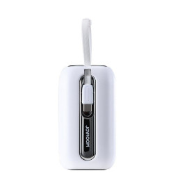 Powerbank 10000mAh Colorful Series 22,5W su USB-C ir iPhone Lightning laidais balta