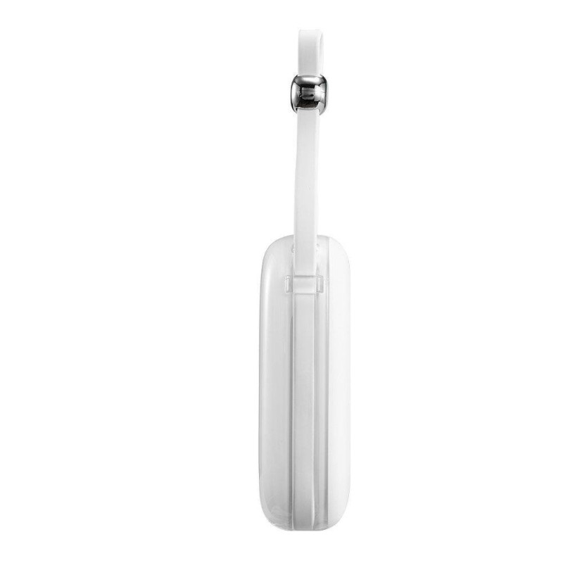 Powerbank 10000mAh Jelly Series 22,5W su USB-C kabeliu balta