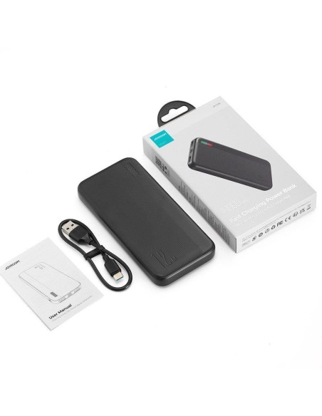 Powerbank 10000mAh Dazzling Series 12W juoda