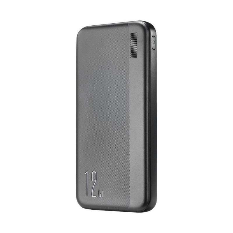 Powerbank 10000mAh Dazzling Series 12W juoda