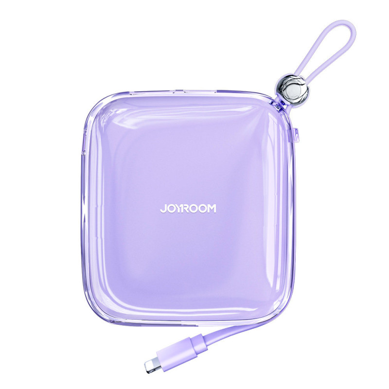 Powerbank 10000mAh Jelly Series 22,5W laidas iPhone Lightning purple