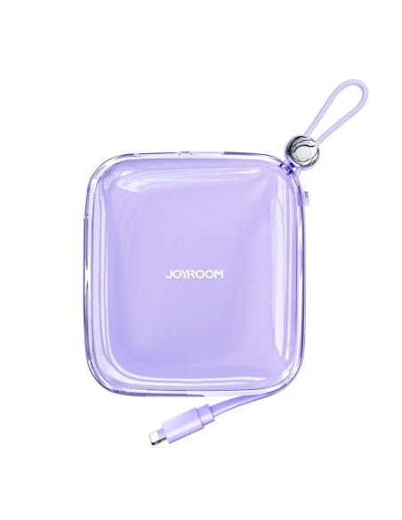 Powerbank 10000mAh Jelly Series 22,5W laidas iPhone Lightning purple Powerbank 10000mAh Jelly Series 22,5W laidas iPhone Lightning purple