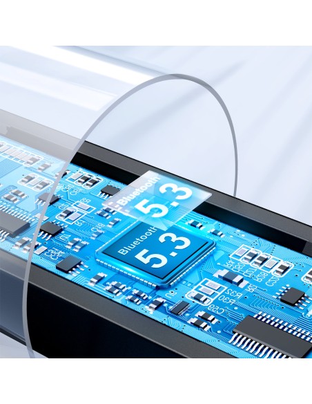 TWS belaidės ausinės ENC vandeniui atsparios IPX4 Bluetooth 5.3 juodos spalvos