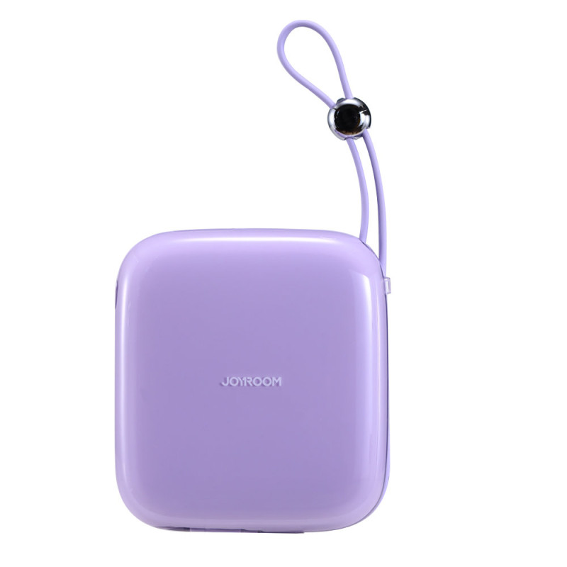 Powerbank 10000mAh Jelly Series 22,5W laidas iPhone Lightning purple