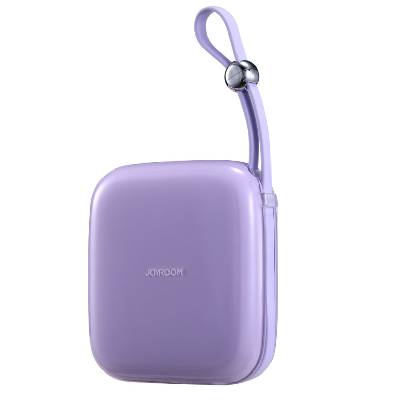 Powerbank 10000mAh Jelly Series 22,5W laidas iPhone Lightning purple