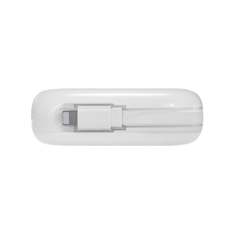 Powerbank 10000mAh Jelly Series 22,5W iPhone Lightning kabelis baltas