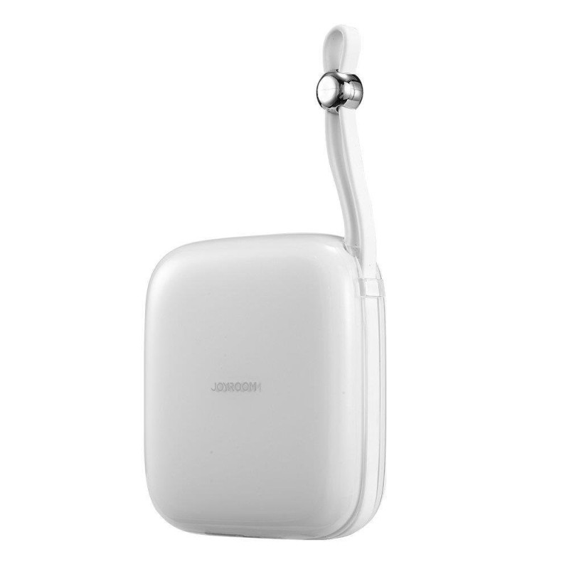 Powerbank 10000mAh Jelly Series 22,5W iPhone Lightning kabelis baltas